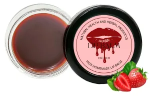 Natural Health and Herbal products Strawberry Crush Lip Butter: Bursting with Fruitiness Bright Lips Long Lasting 12 Hrs Miniaturization, Long Lasting, Romantic, Kissable, Smooth Enriched, LipCare- 8g