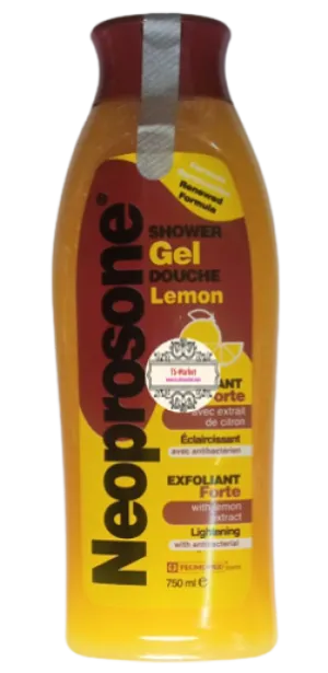 Neoprosone Lemon Shower Gel Lightening Antibacterial 750 ml