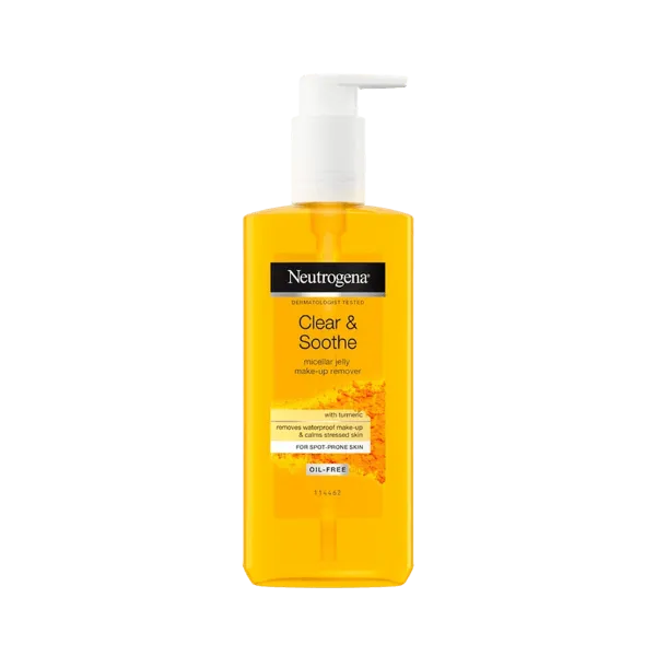 Neutrogena Clear & Soothe Micellar Jelly Makeup Remover 200ml