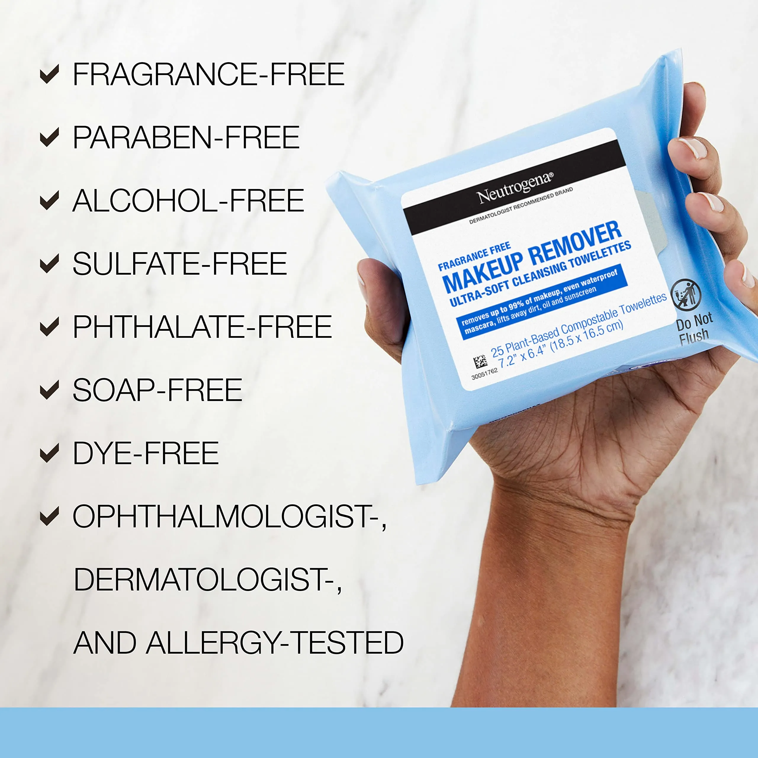 Neutrogena Fragrance-Free Makeup Remover Wipes