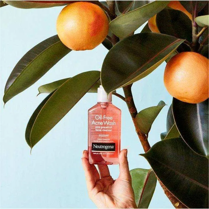 Neutrogena Pink Grapefruit Oil-Free Acne Wash - 6 fl oz