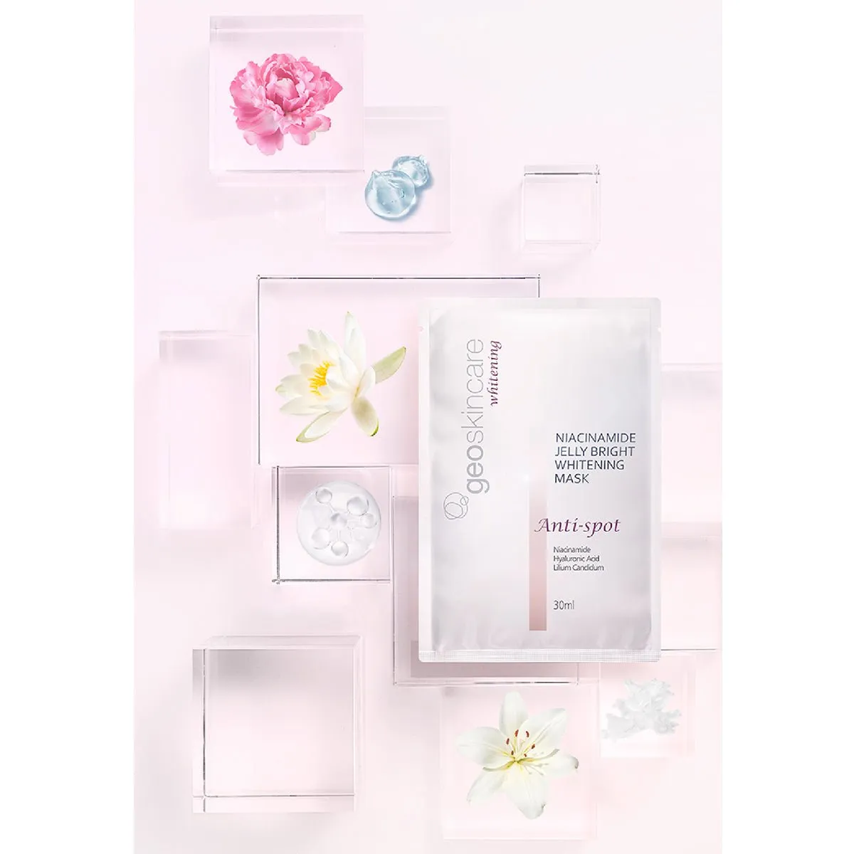 Niacinamide Jelly Bright Whitening Mask 30ml*7