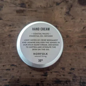 Norfolk Natural Living - Hand Cream - Coastal Walks