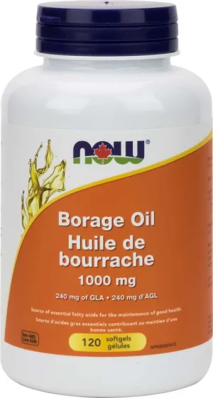 NOW Borage Oil 1000mg 120s