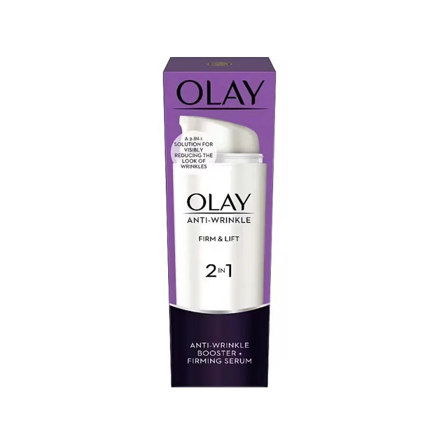 Olay Anti-Wrinkle Firm and Lift 2 in 1 Face Cream and Serum 50ml