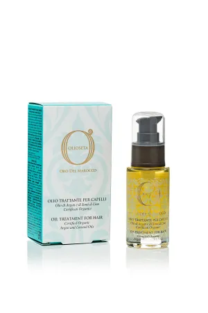 OLIOSETA Oro Del Marocco Oil Treatment For Hair 1.1oz Certified organic