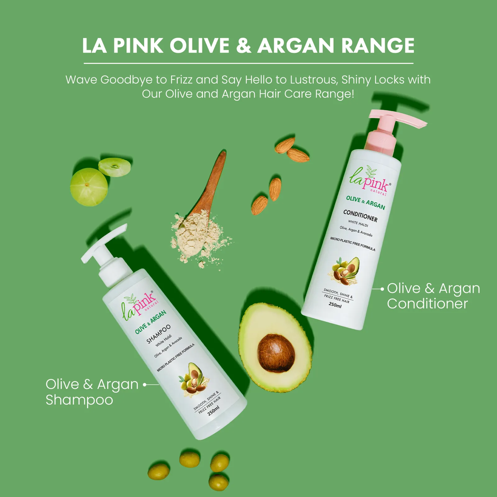 Olive & Argan Conditioner for smooth and frizz-free hair
