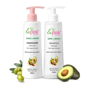 Olive & Argan Frizz-Free Duo | Shampoo | Conditioner | Set Of 2