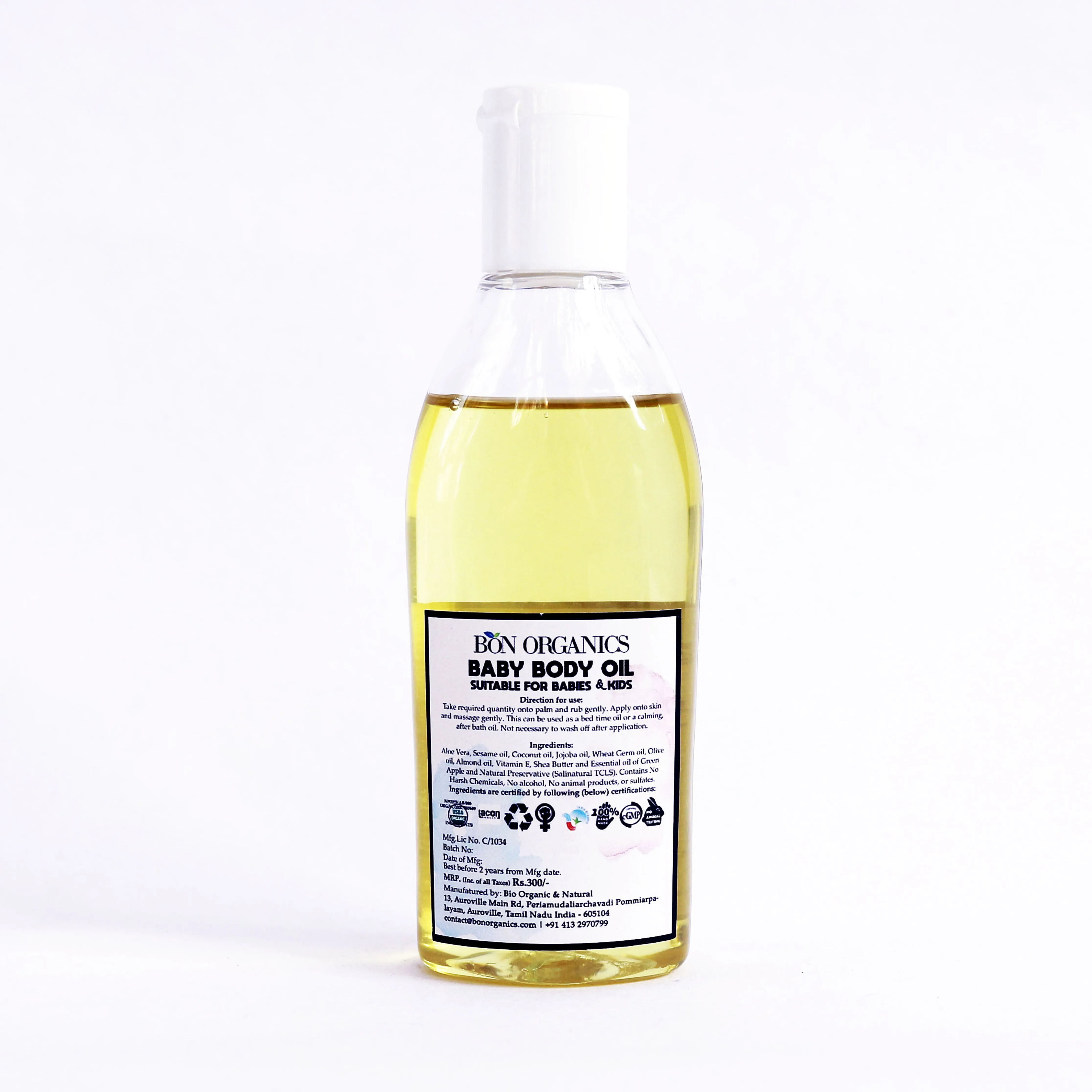 Organic Baby Oil