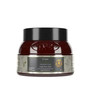 Organic Black Clay Nourishing Pantovin Argan Oil Hair Mask 250ml - Three Therapy