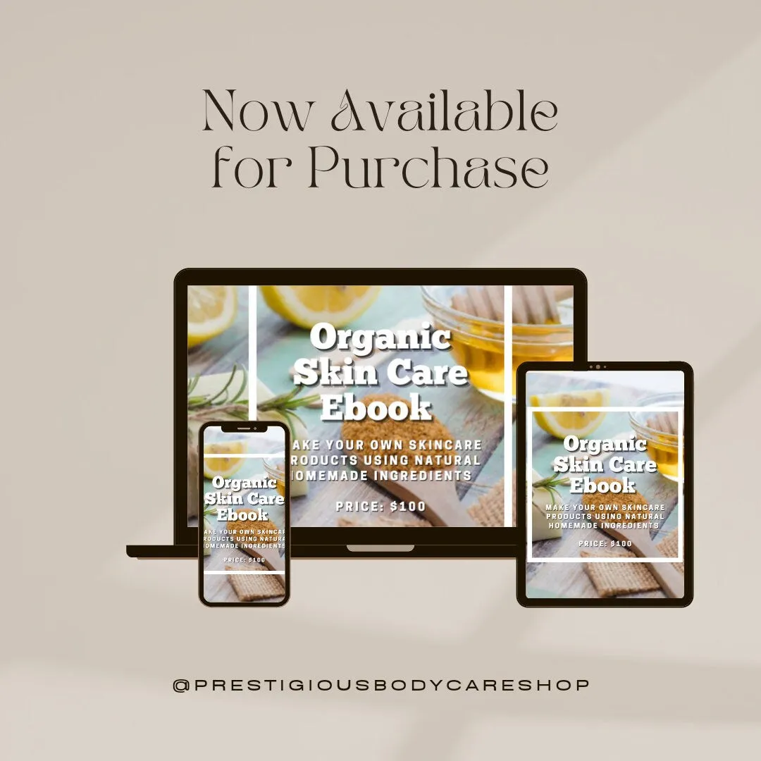 Organic Skincare Ebook