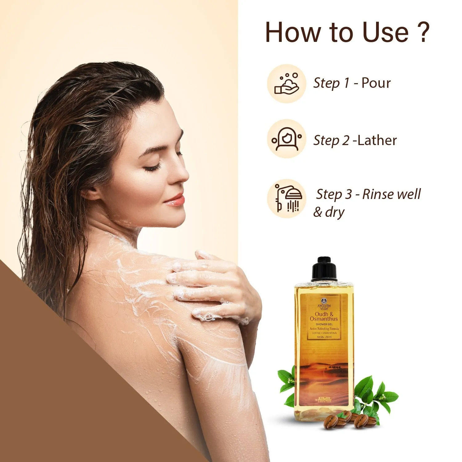 Oudh & Osmanthus Shower Gel Qty-250ml