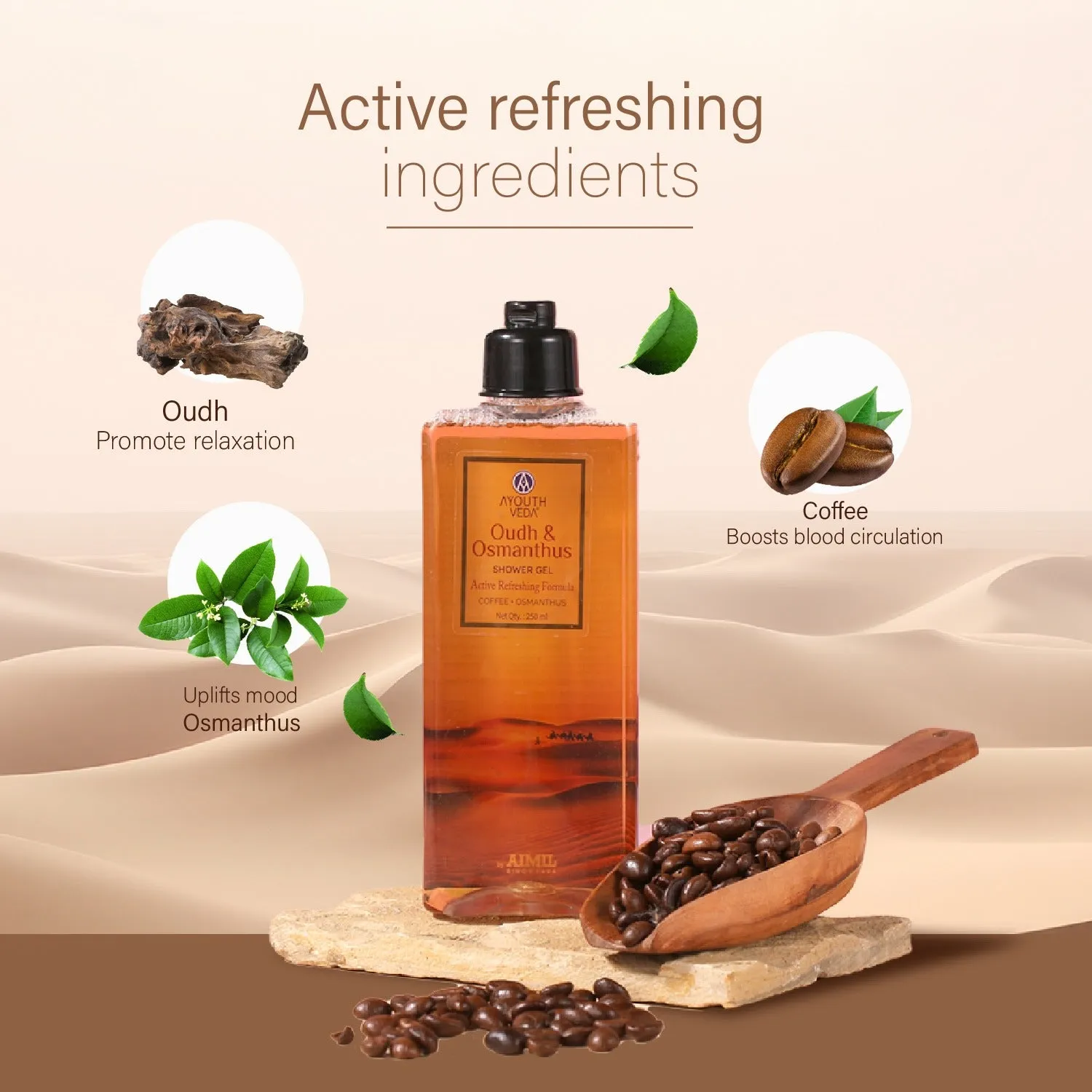 Oudh & Osmanthus Shower Gel Qty-250ml
