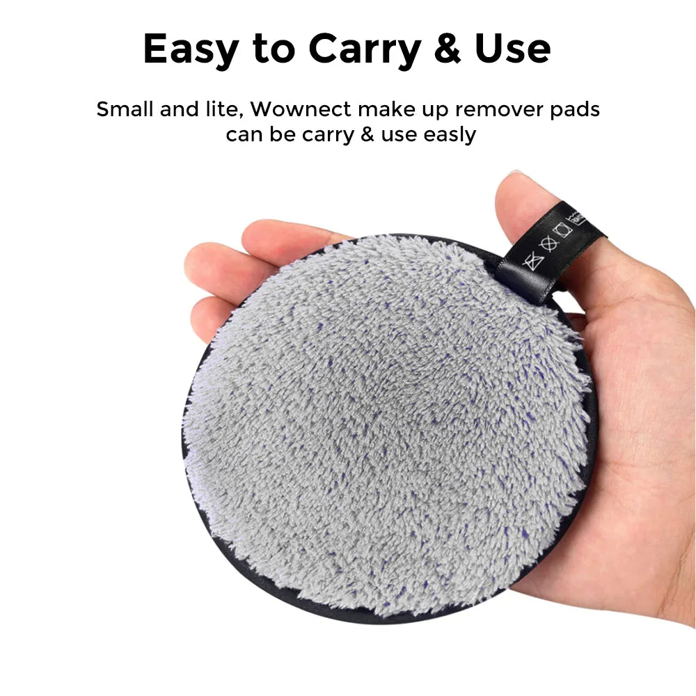 Pack of 4 - Reusable Makeup Remover Pads Facial Cleansing Puffs