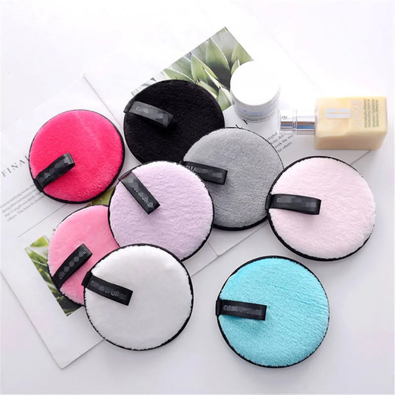 Pack of 4 - Reusable Makeup Remover Pads Facial Cleansing Puffs