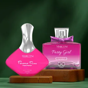 Panama Rose & Happy Hours - Fragrance Combo Set for Her ( 100ml   100ml )