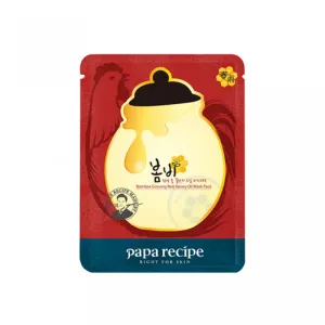 papa recipe Bombee Ginseng Red Honey Oil Mask