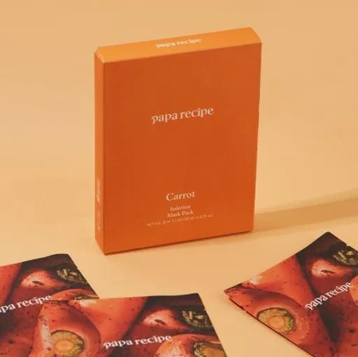 papa recipe Carrot Solution Mask Pack 25ml*5EA