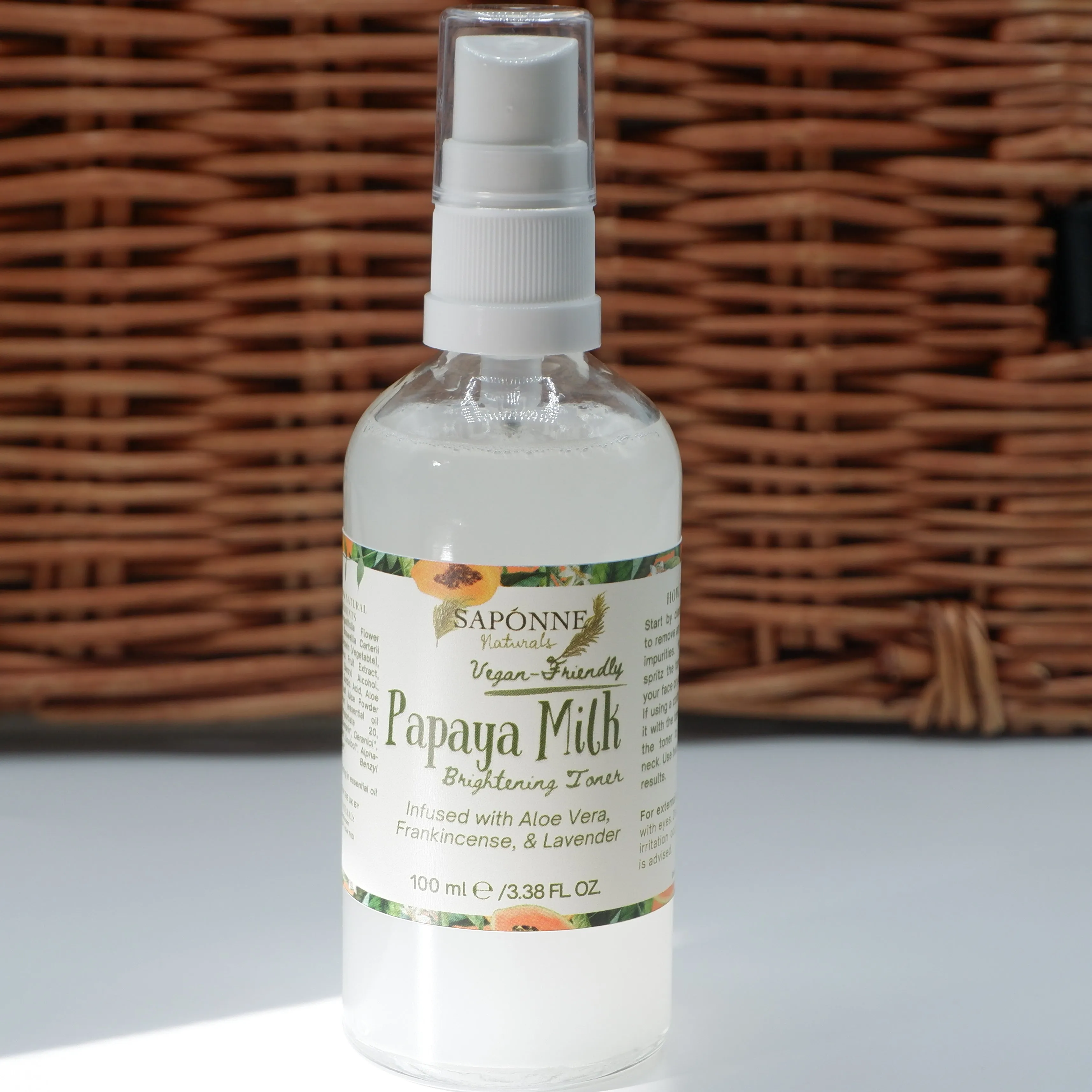 Papaya Milk Face Toner with Aloe Vera