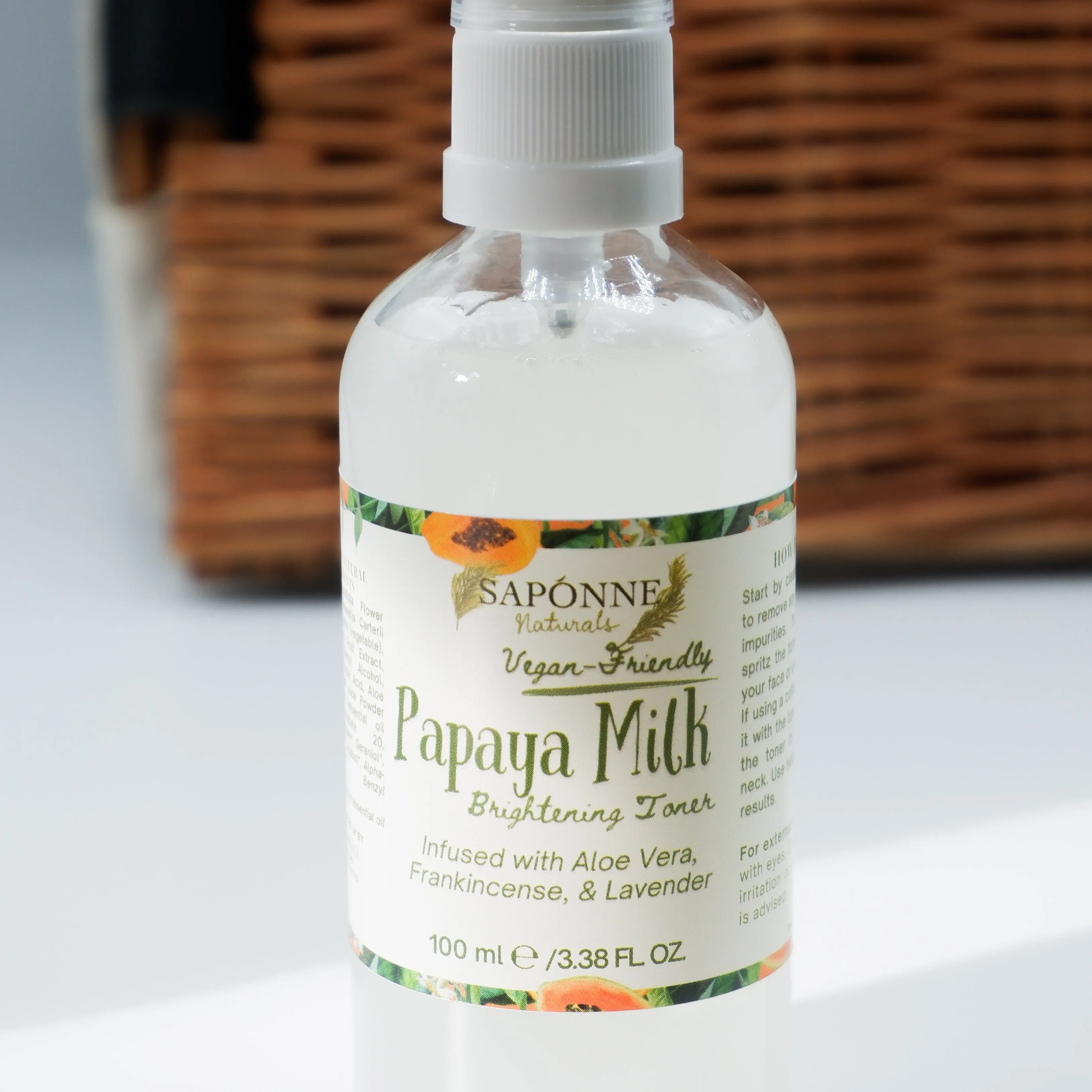 Papaya Milk Face Toner with Aloe Vera