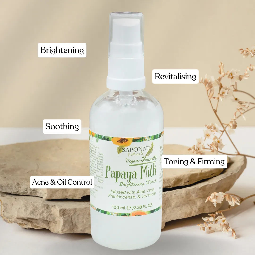 Papaya Milk Face Toner with Aloe Vera