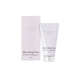 Patchouli & Bergamot Hand & Body Cream Tube 75ml