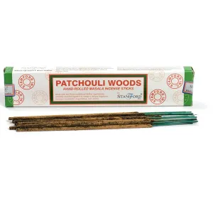 Patchouli Woods Masala Incense Sticks