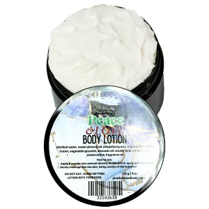 Peace and Love Organic Moisturizing Body Lotion Patchouli Shea Cocoa Butter 4 oz