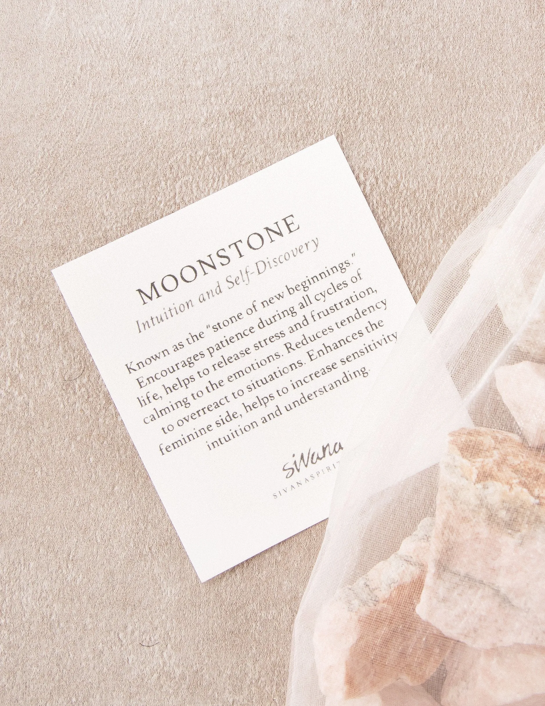 Peach Moonstone Crystal Bath Stones