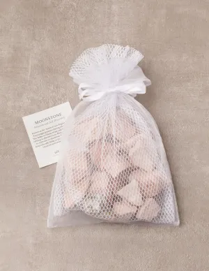 Peach Moonstone Crystal Bath Stones