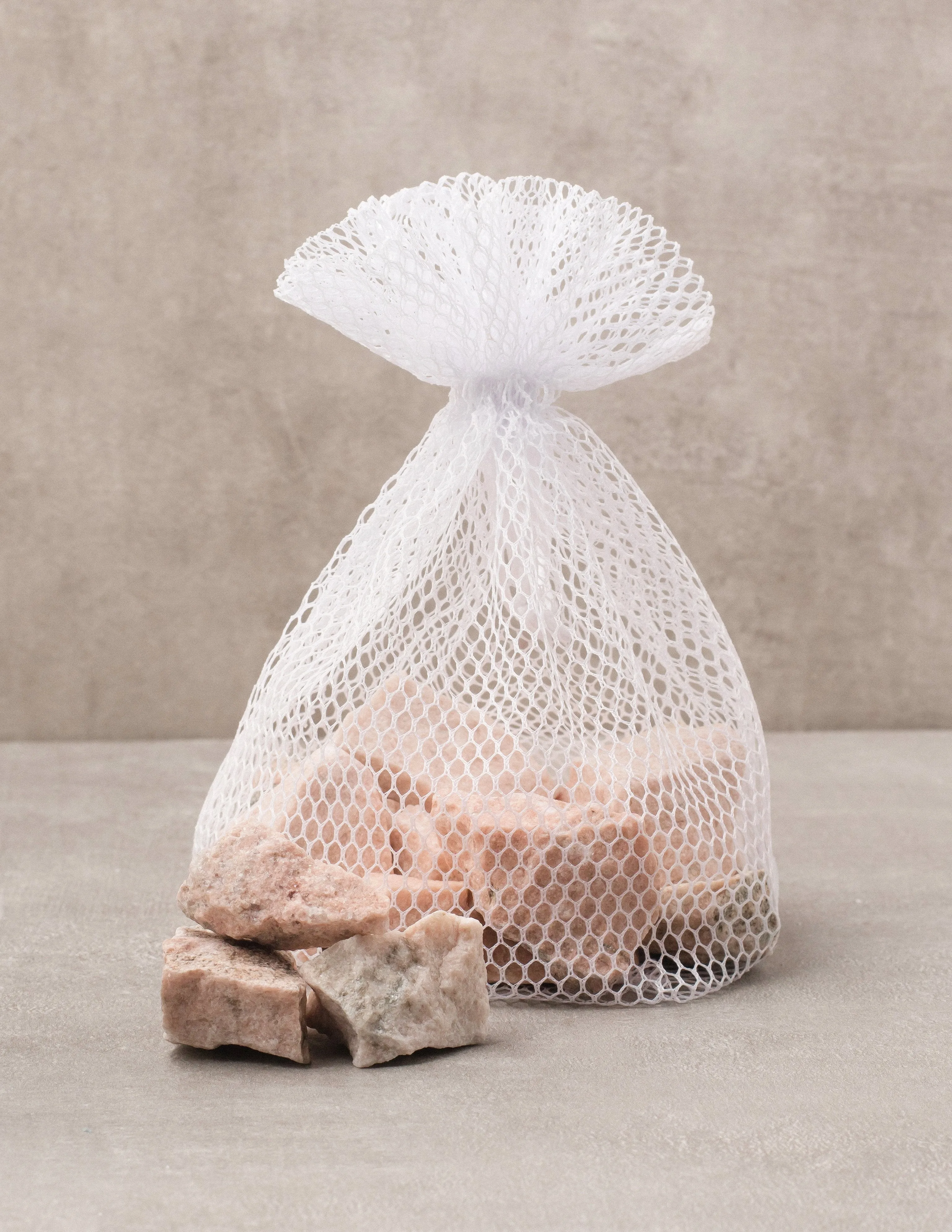 Peach Moonstone Crystal Bath Stones
