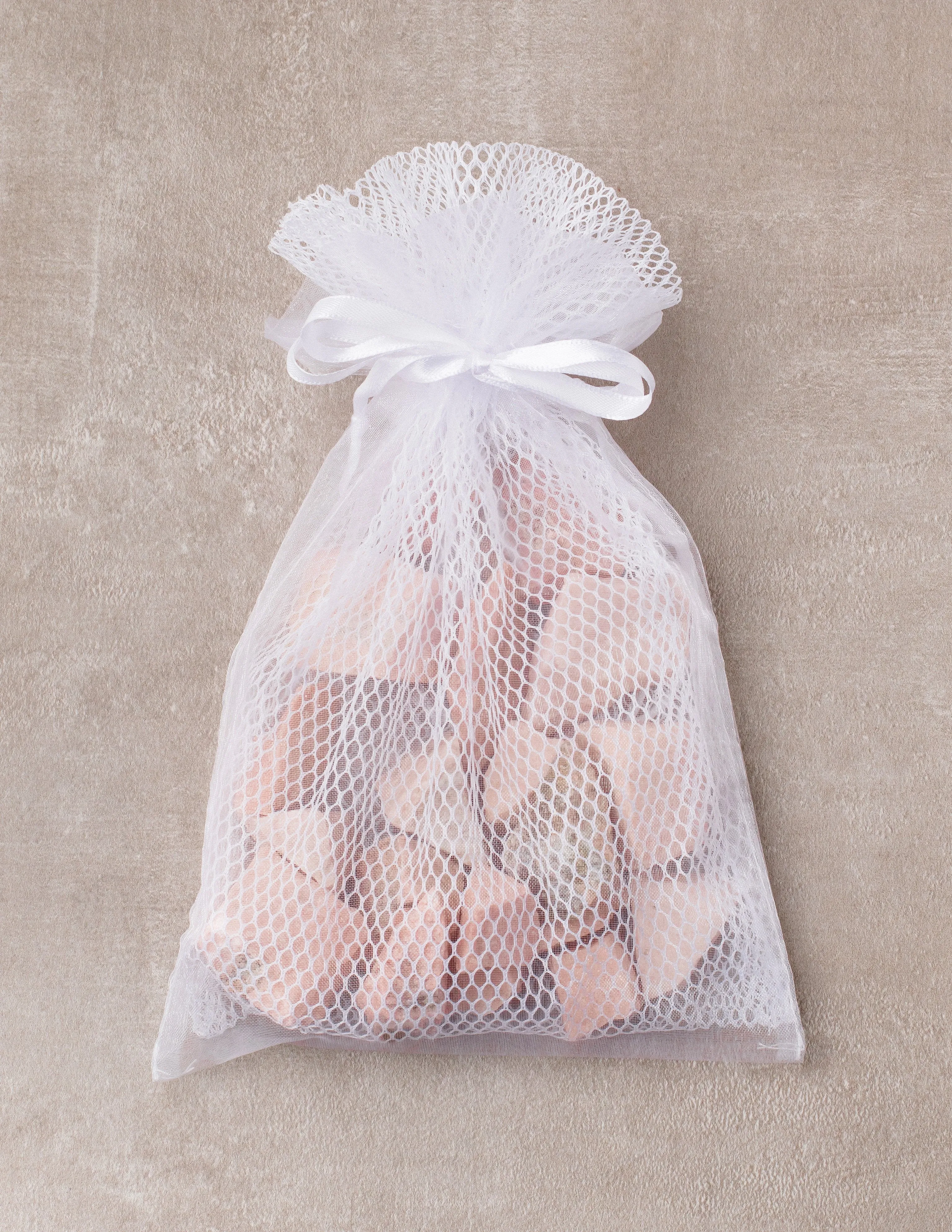 Peach Moonstone Crystal Bath Stones