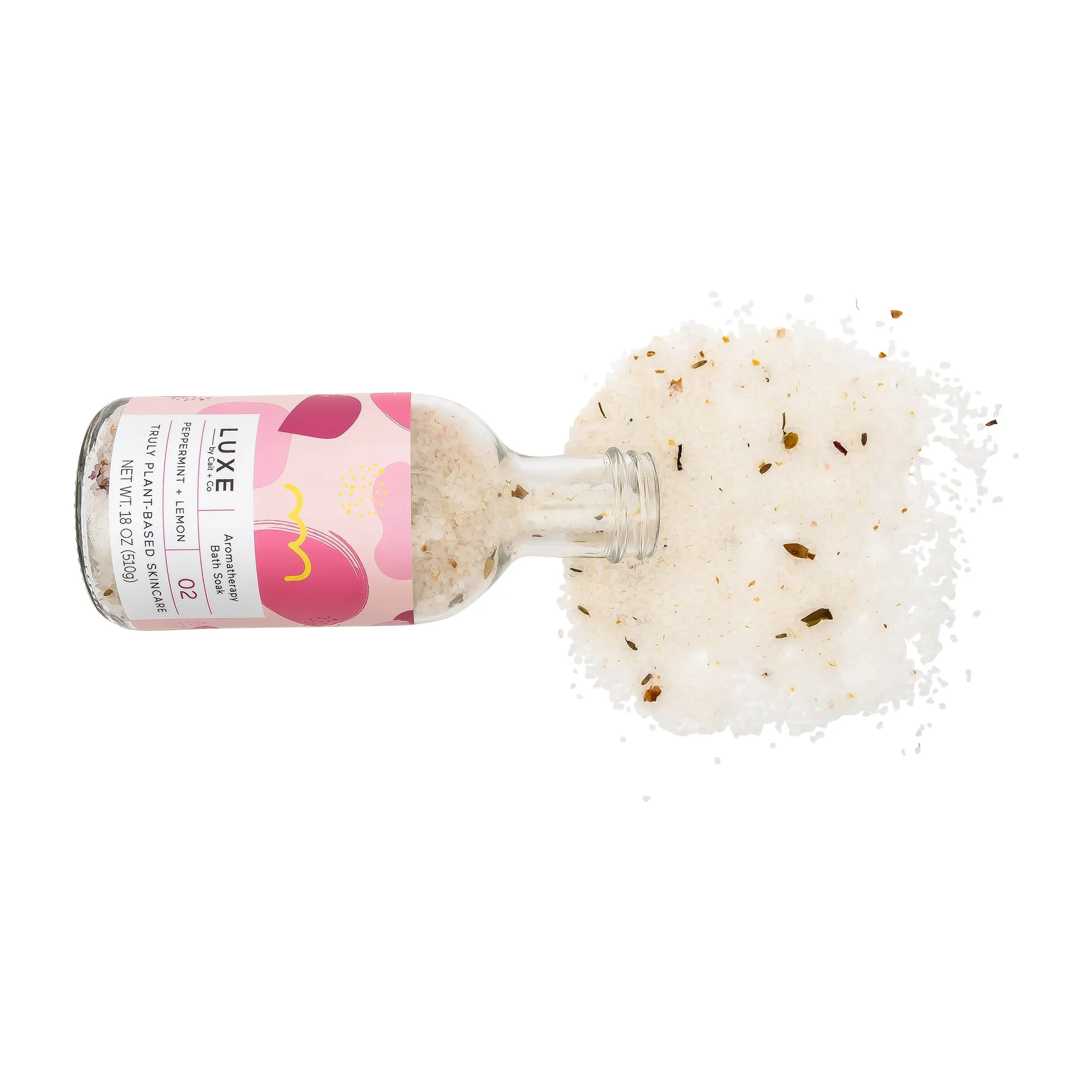 Peppermint   Lemon Aromatherapy Bath Salt Soak