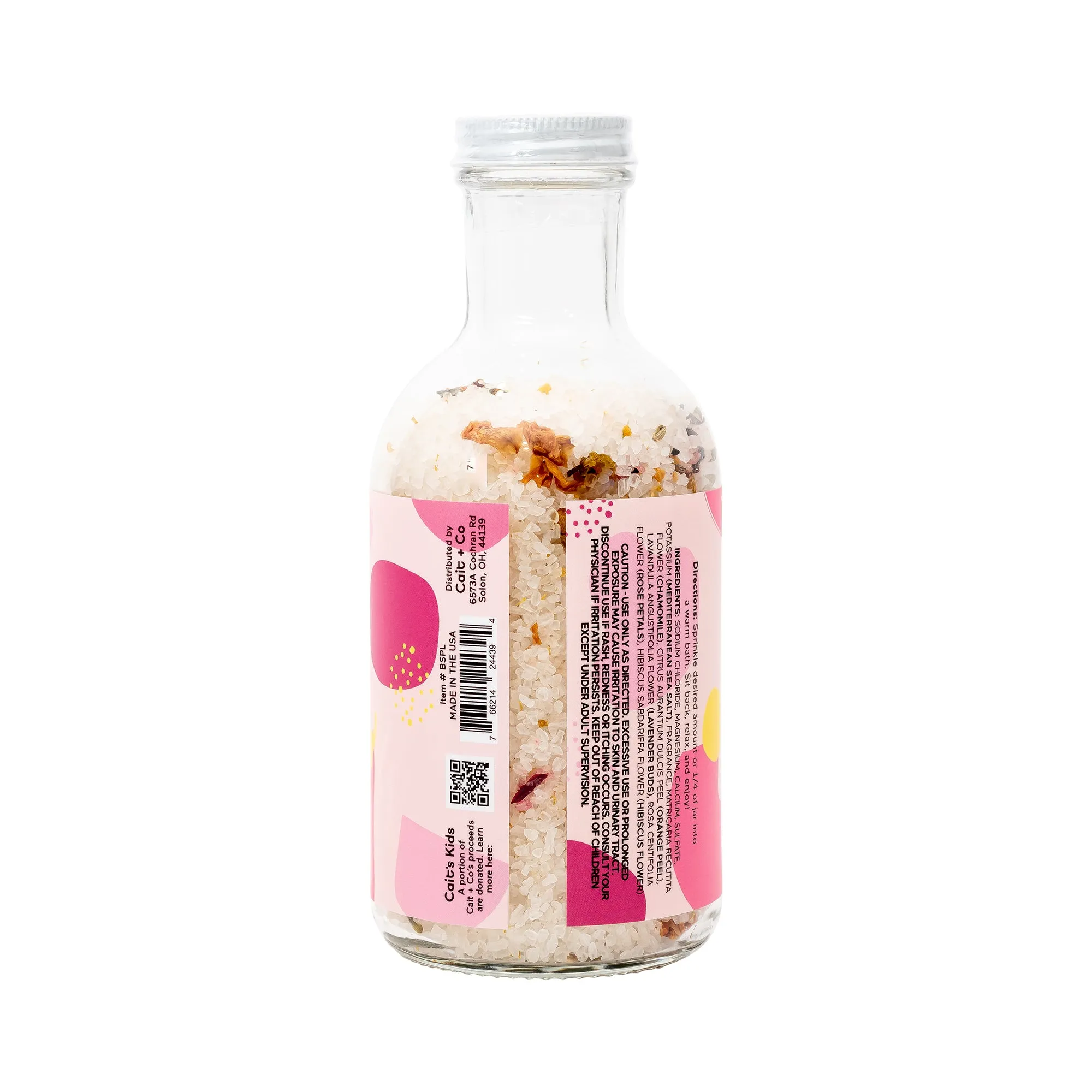 Peppermint   Lemon Aromatherapy Bath Salt Soak