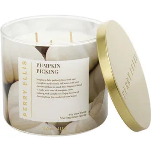 Perry Ellis Unisex Pumpkin Picking 14.5 oz Scented Candle