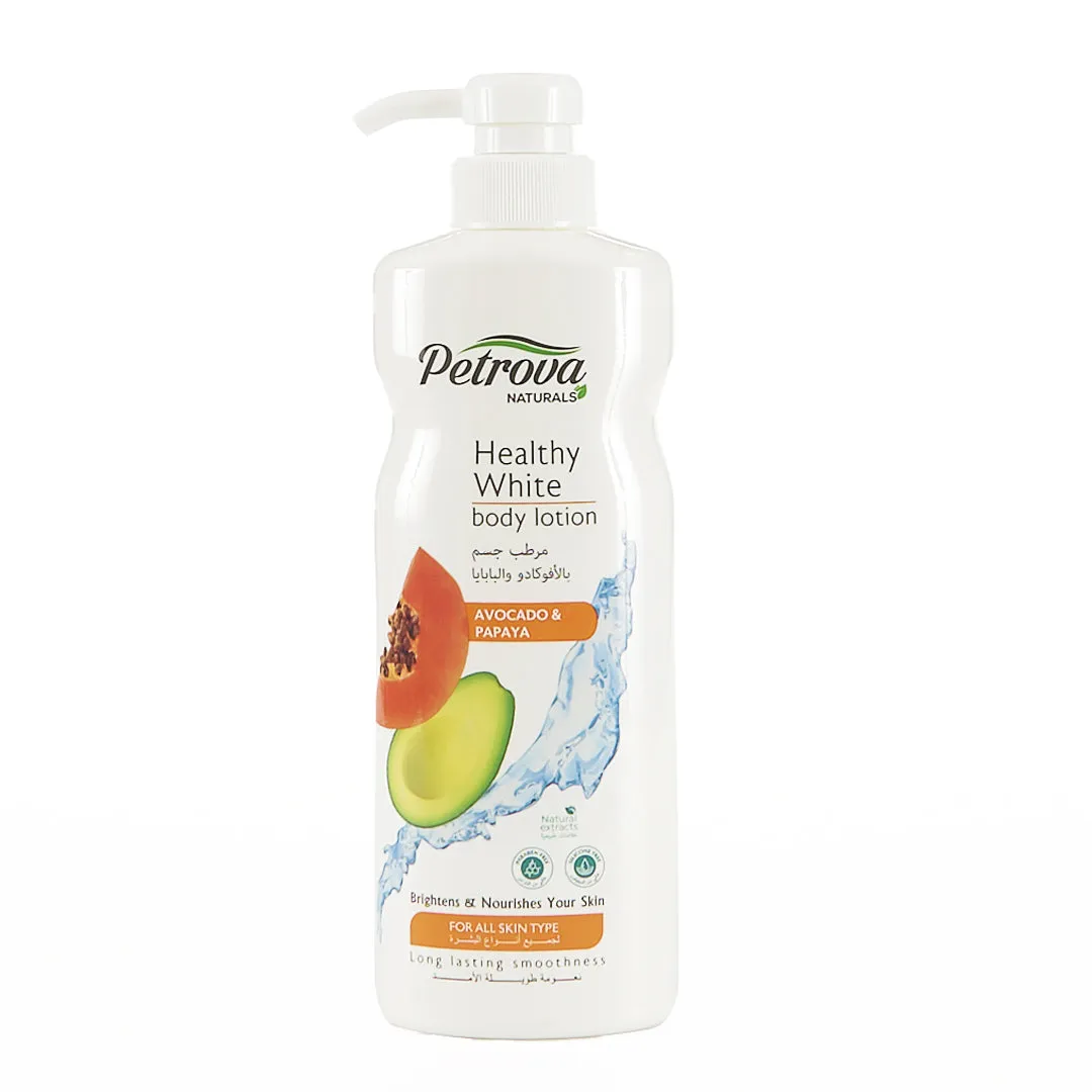 Petrova Healthy White Body Lotion Avocado&Papaya 400ml