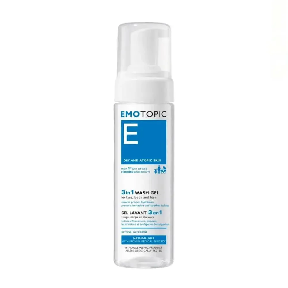 PHARMACERIS E Emotopic 3 in 1 Wash Gel 200ml