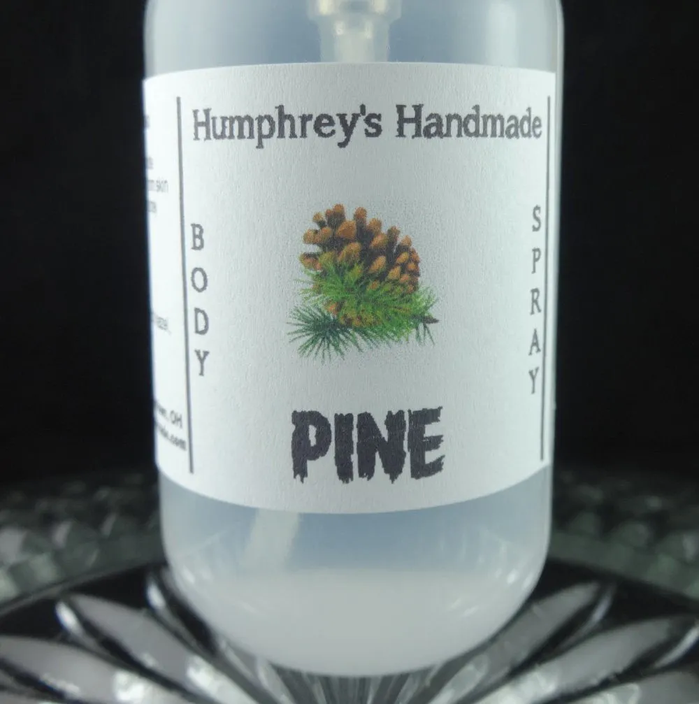 PINE Body Spray | Unisex Scent | All Natural | 2 oz 4 oz