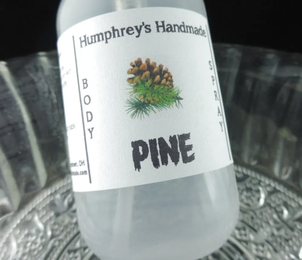 PINE Body Spray | Unisex Scent | All Natural | 2 oz 4 oz