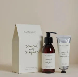 Plum & Ashby Hand Wash & Hand Cream - Seaweed & Samphire Fragrance