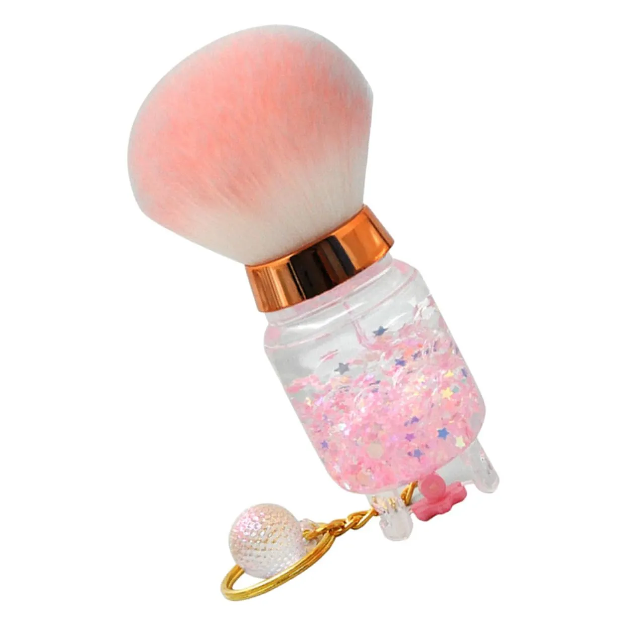 Powder Brush for Women Portable Blush Brush with Soft Bristles Precision Face Makeup Brush for Loose Powder for Travel and Everyday Use Design