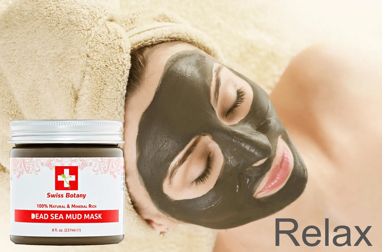 Premier Dead Sea Mud Mask by Swiss Botany
