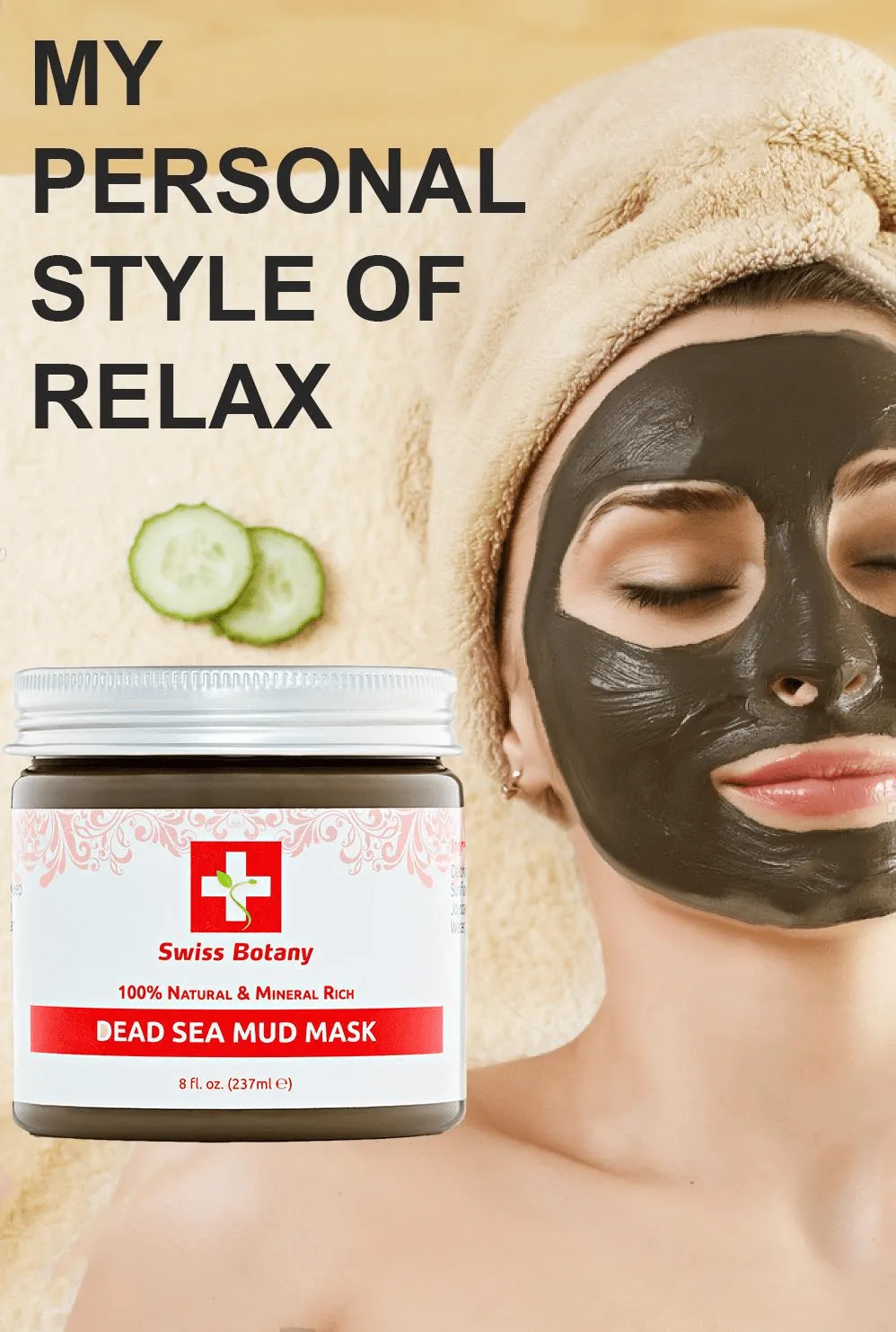 Premier Dead Sea Mud Mask by Swiss Botany