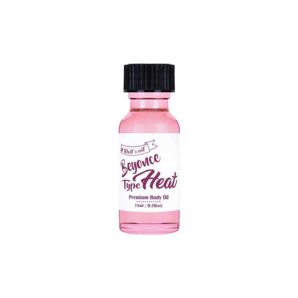 Premium Body Oil - Inspired by Beyonce Heat (0.5 Fl Oz / 15 ml)