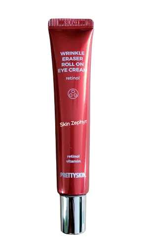 Prettyskin Wrinkle Eraser Roll On Eye Cream: Retinol