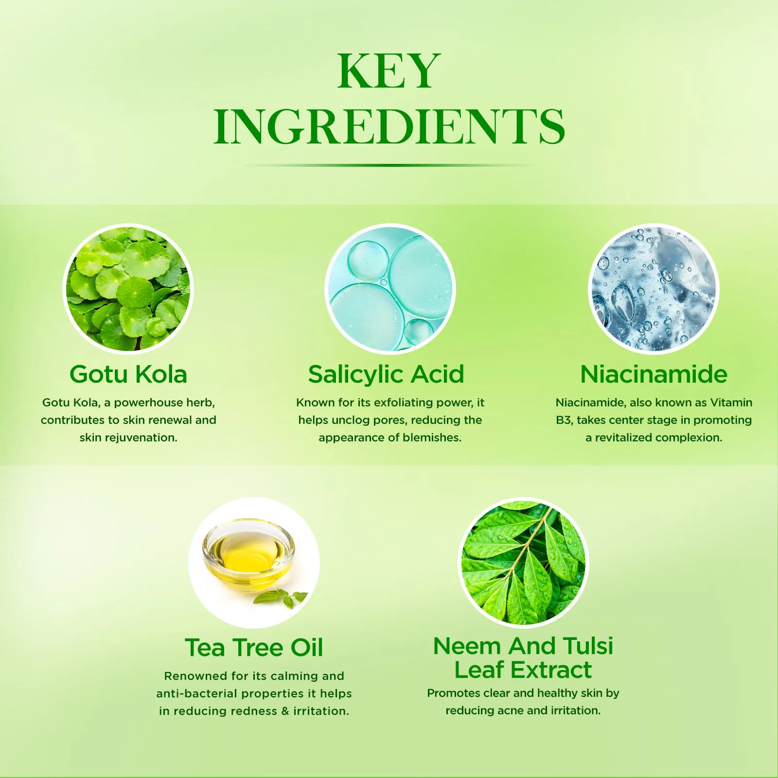 Professional Gotu Kola Facial kit  | 6 Steps 12 facial kit Set