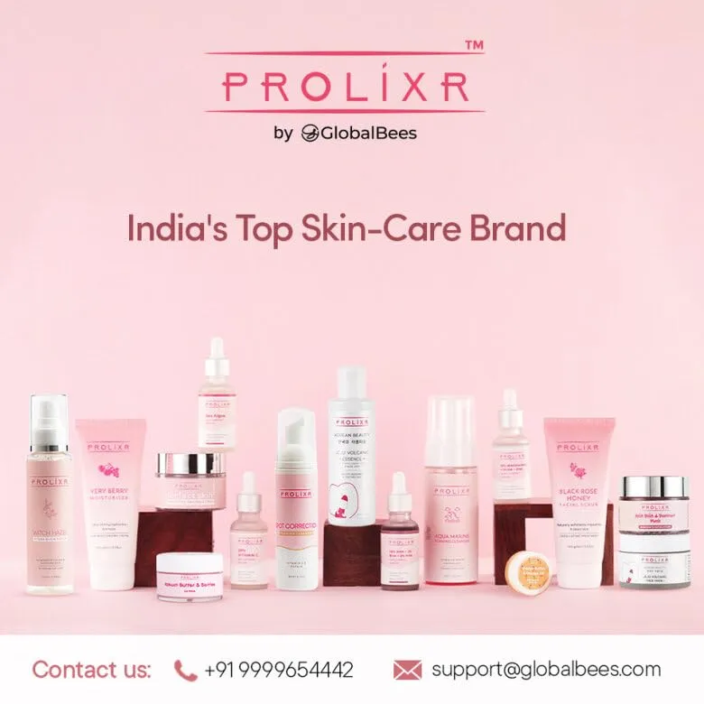 Prolixr Lip Balm Duo: Mango Butter & Orange Oil   Blueberry Grapeseed oil | Dry, Chapped & Dark Lips | Long Lasting Hydration | Natural Pink Tint | Antioxidant-Rich Formula | All Skin Types - 8g each