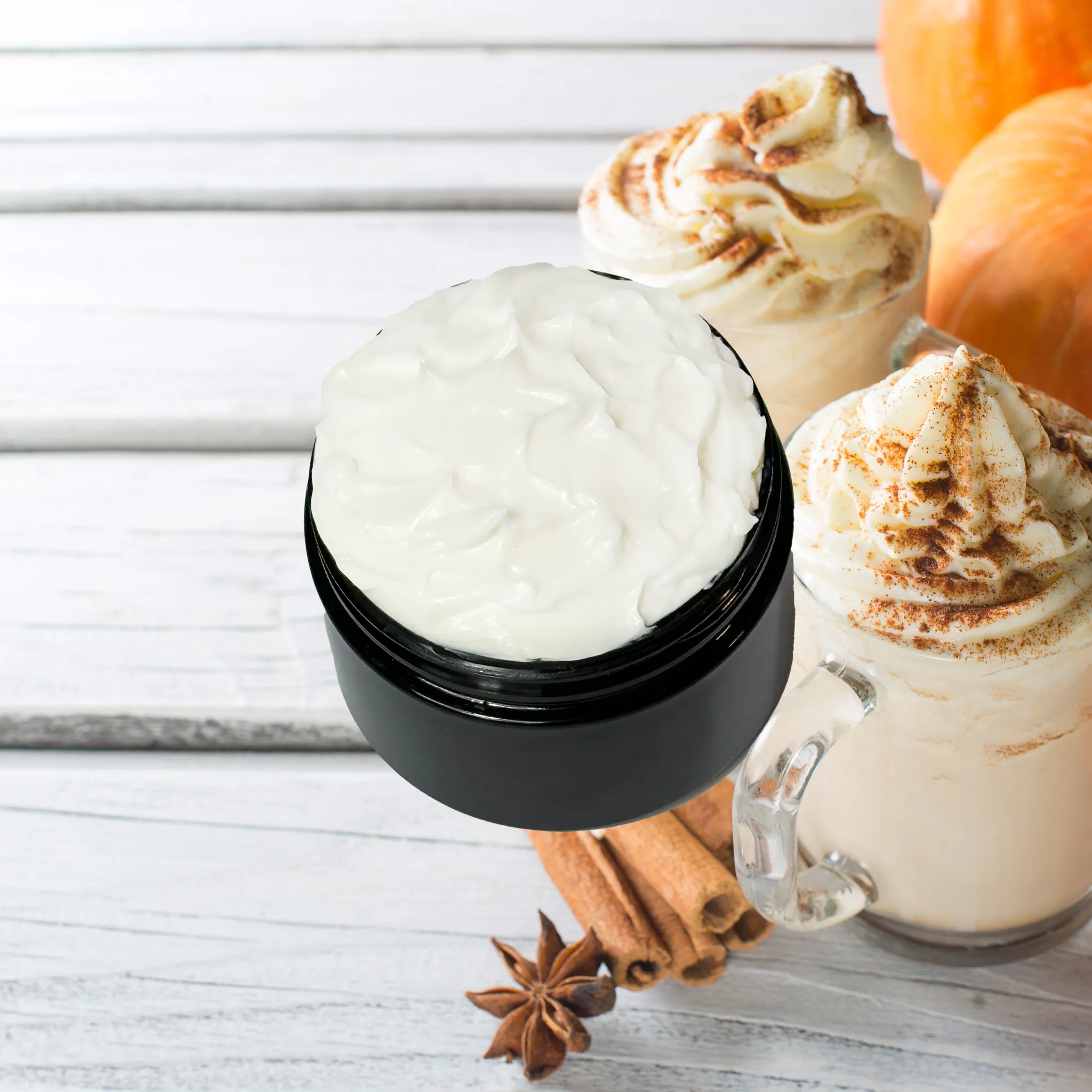 Pumpkin Latte Organic Moisturizing Body Lotion Shea Cocoa Butter Avocado Oil 4 oz