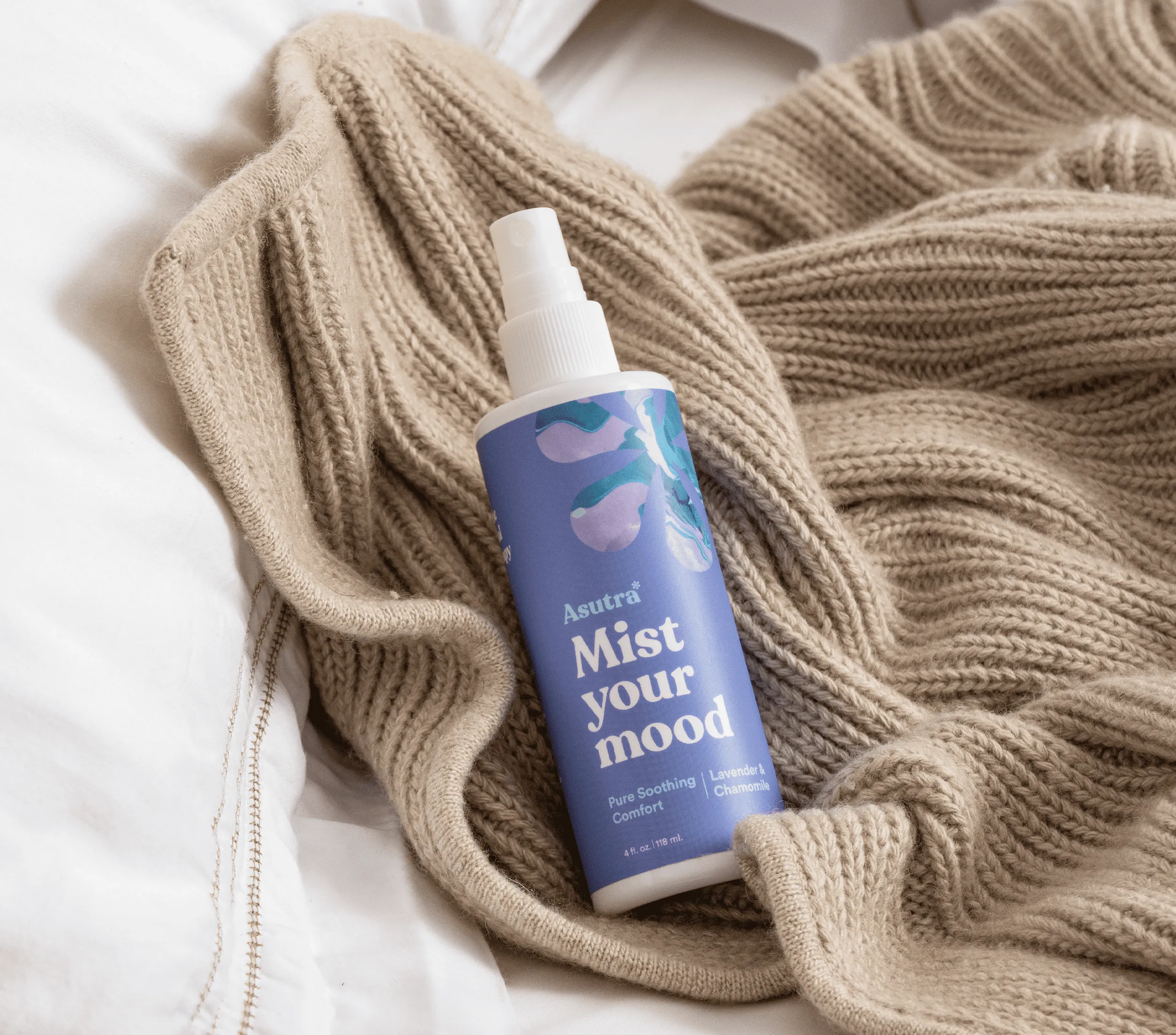 Purple Eye Pillow and Lavender Mist Bundle
