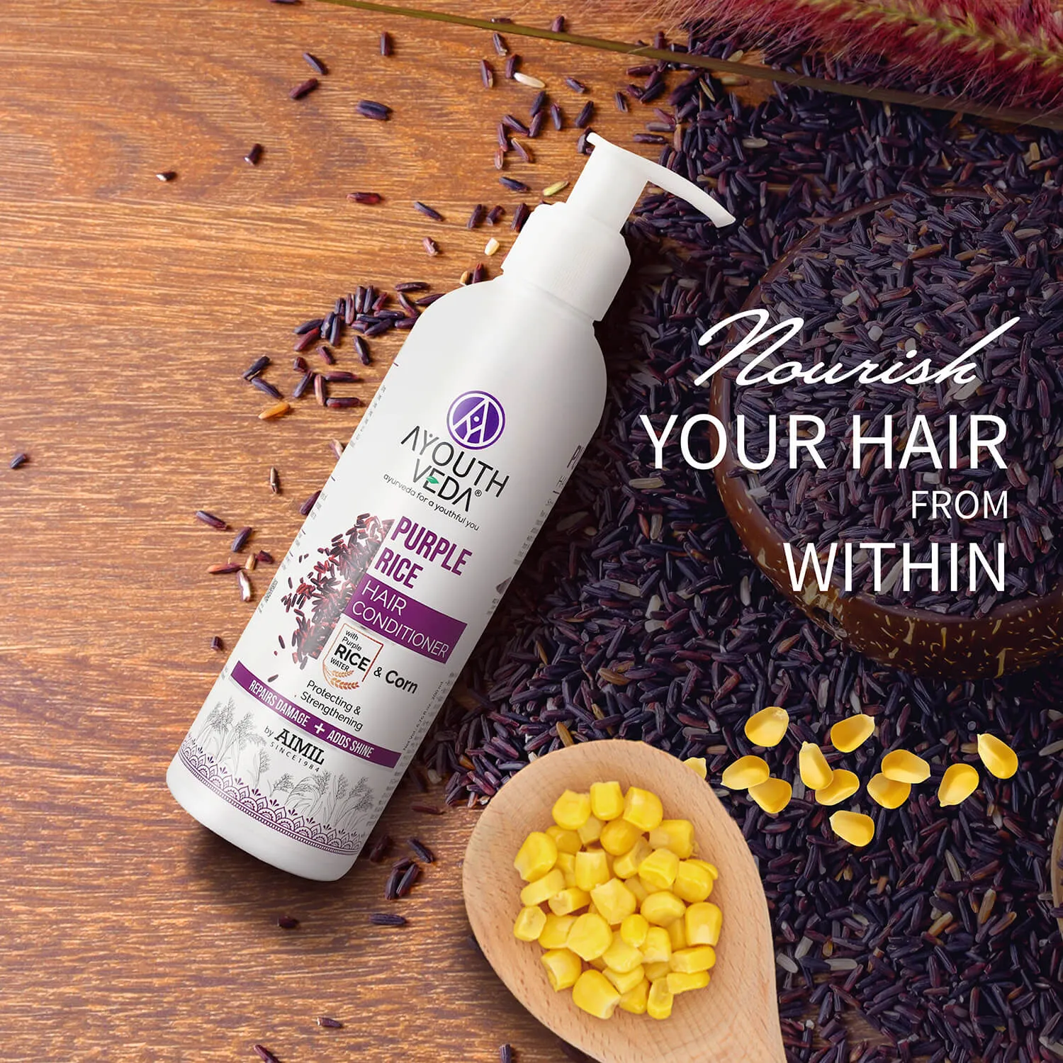 Purple Rice Hair Conditioner 200ml